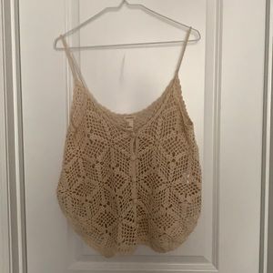 Forever 21 Crochet Tank